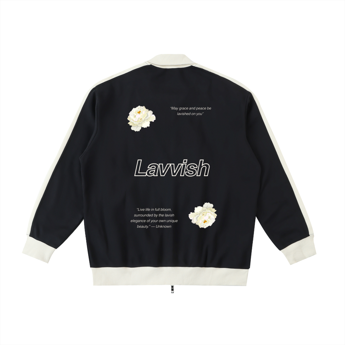 Lavish Trim Stand Collar Jacket