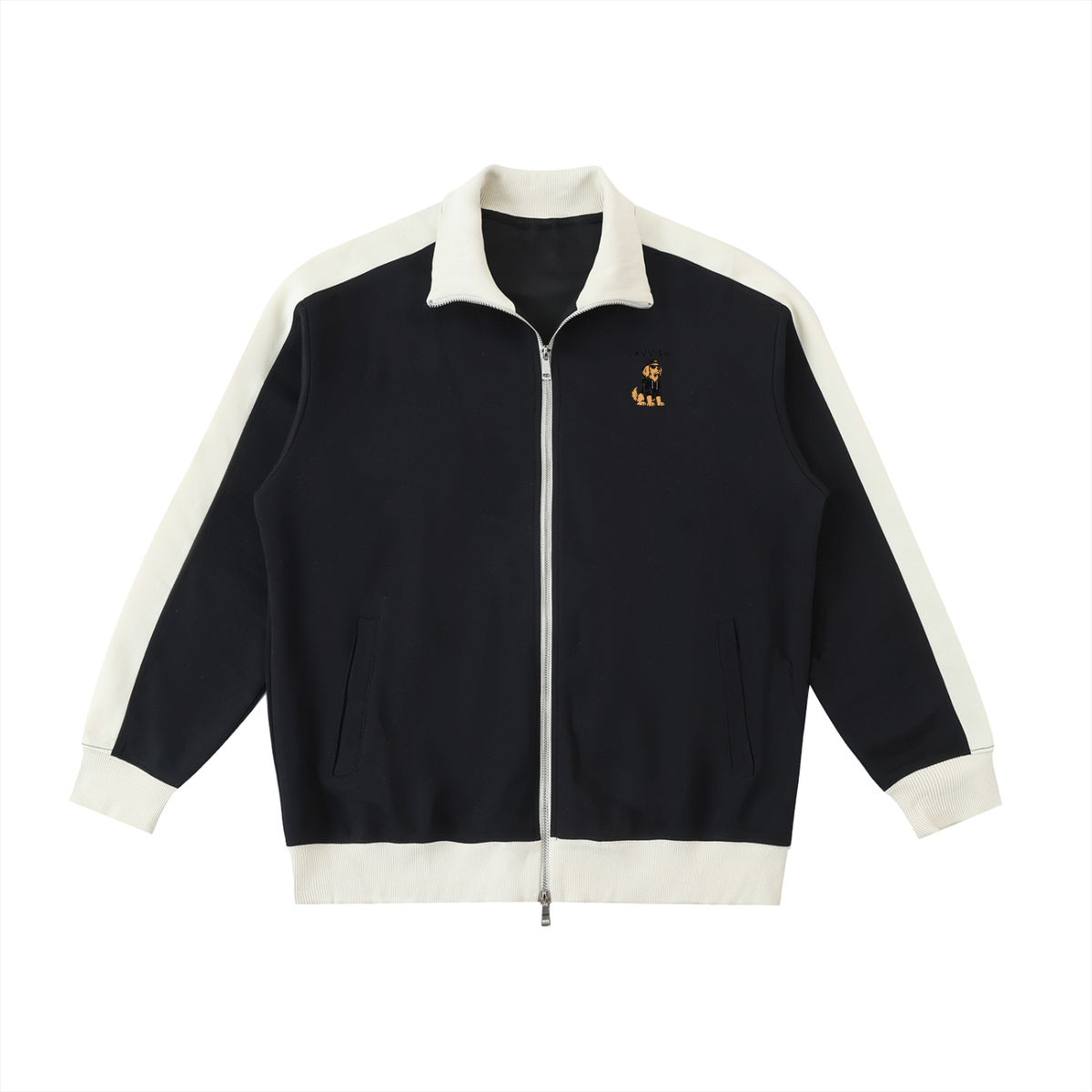 Lavish Trim Stand Collar Jacket