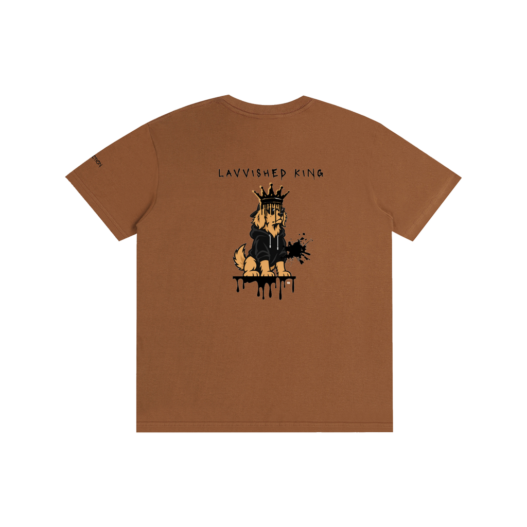 Pure Cotton Unisex Lavvished King Tee
