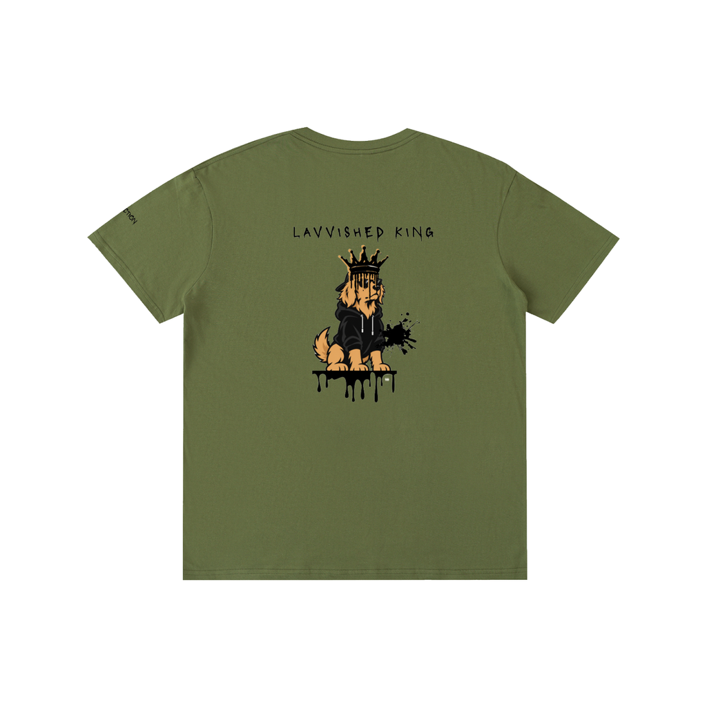Pure Cotton Unisex Lavvished King Tee
