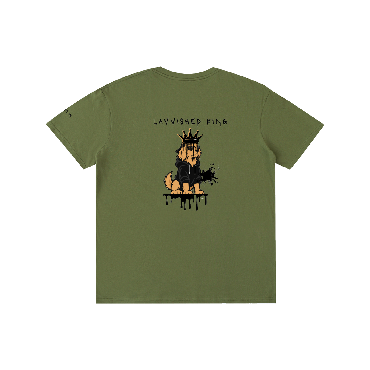 Pure Cotton Unisex Lavvished King Tee