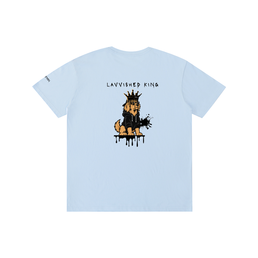 Pure Cotton Unisex Lavvished King Tee