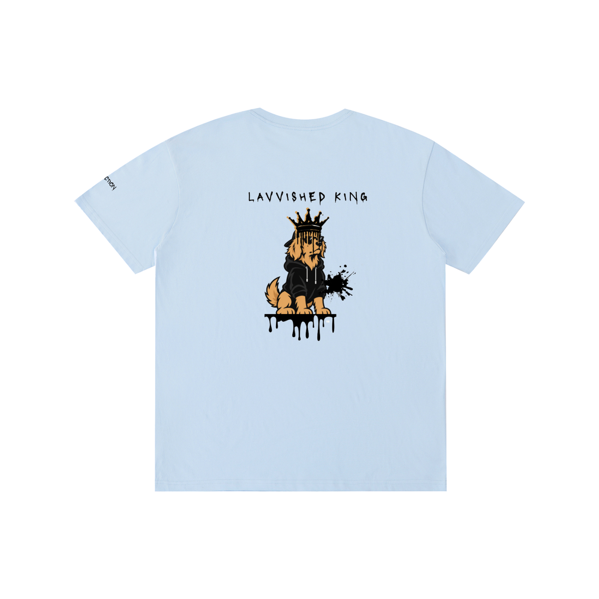 Pure Cotton Unisex Lavvished King Tee
